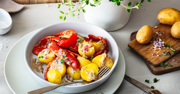 REZEPT KARTOFFEL PAPRIKA SALAT TOTALLOKAL ERHARD WARSTEIN