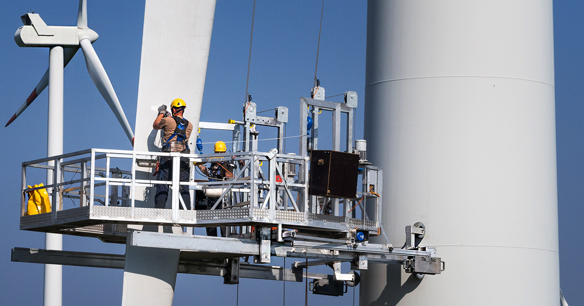 OLSBERG ELPE KREUZMANN WINDPARK BEI ALTENFELD