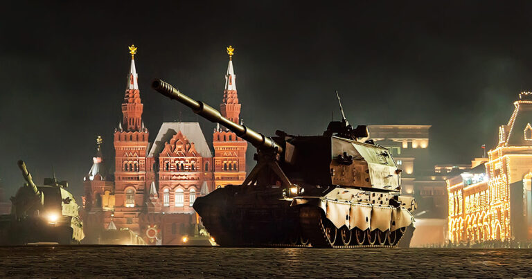 MOSKAU MILITAERPARADE ROTER PLATZ SCHWAECHE PUTIN ARMEE UKRAINE BRILON TOTALLOKAL