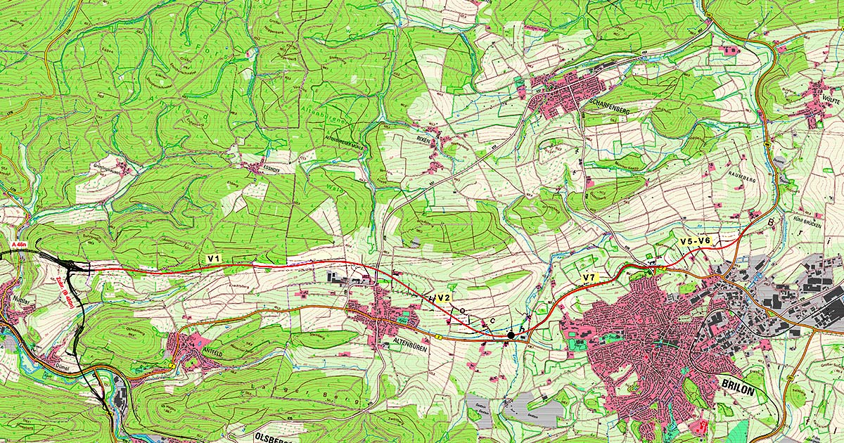 UMGEHUNGSTRASSE ALTENBUEREN BRILON RECHTSSICHERE VARIANTE B7N BRILON TOTALLOKAL KOPIE