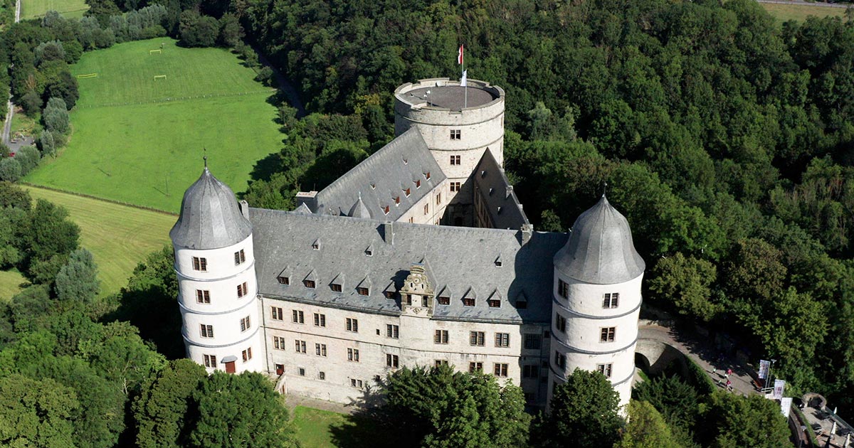 KREISMUSEUM WEWELSBURG FOTO LUCA BACKHAUS LUFTBILD 2020