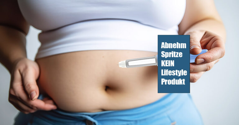 ABNEHM SPRITZE WEGOVY KEIN LIFESTYLE PRODUKT