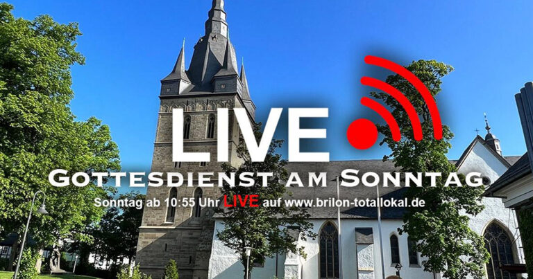 ANKUENDIGUNG GOTTESDIENST AM SONNTAG BRILON TOTALLOKAL