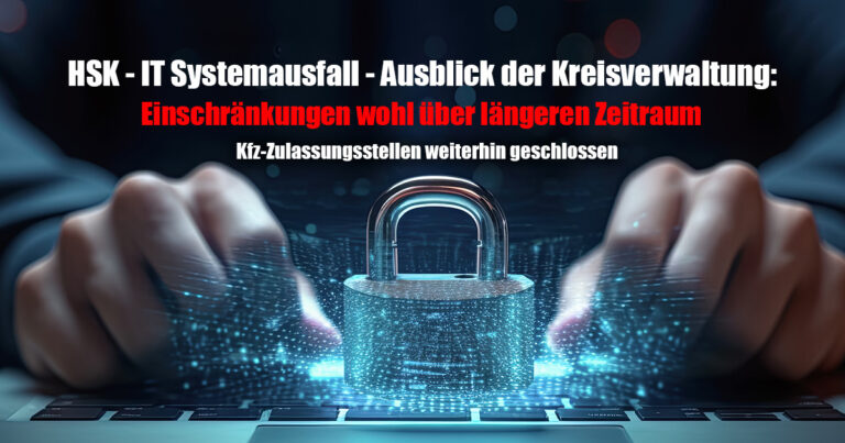 HSK SYSTEMAUSFALL KREISVERWALTUNG