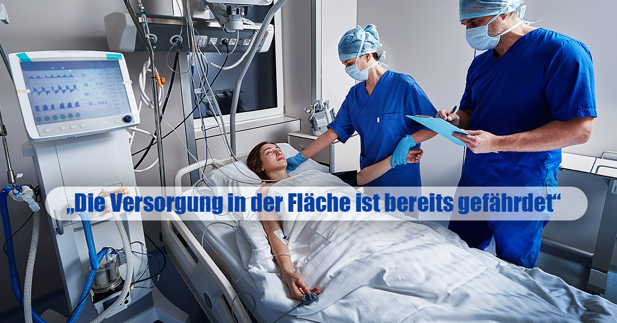 KRANKENHAEUSER GEFAEHRDET