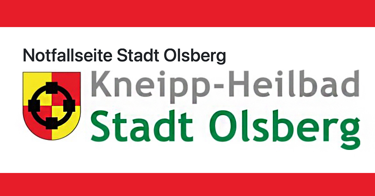 OLSBERG NOTFALL WEBSEITE