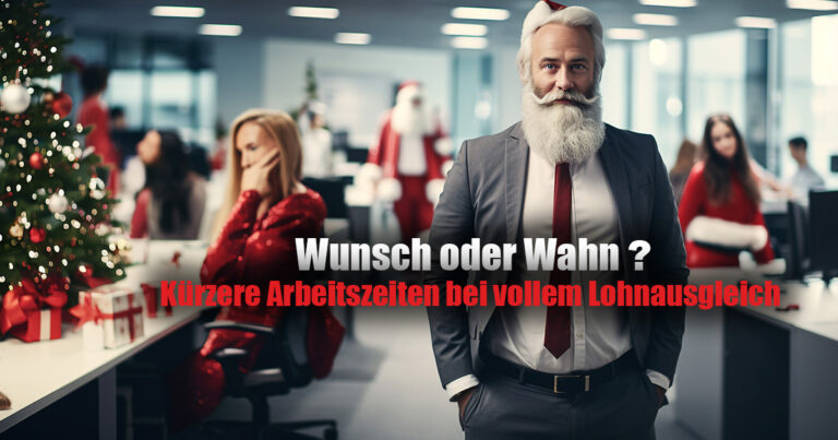 WUNSCH KUERZERE ARBEITSZEITEN