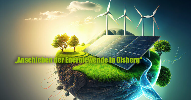 ANSCHIEBEN DER ENERGIEWENDE IN OLSBERG