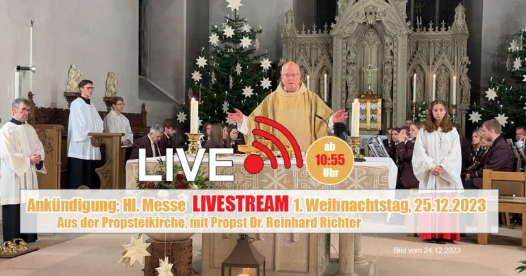 GOTTESDIENST ZUM 1.-WEIHNACHTSTAG-2023