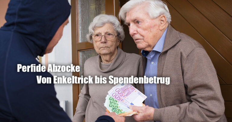 ENKELTRICK BIS SPENDENBETRUG