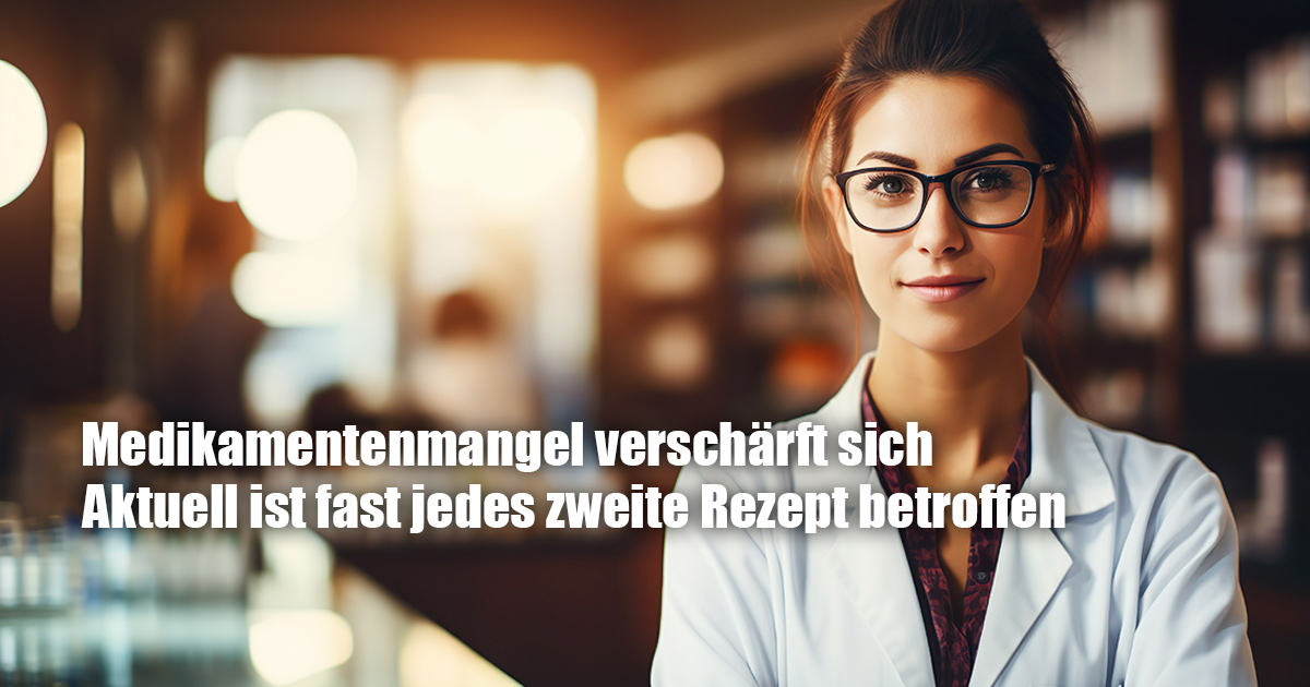 MEDIKAMENTENMANGEL VERSCHAERFT SICH