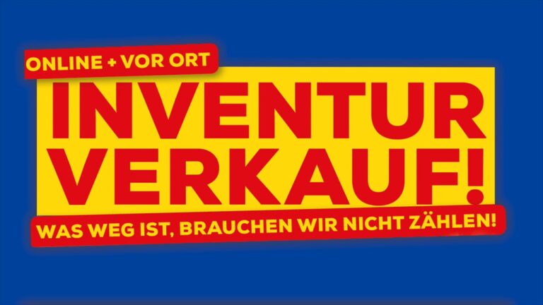 INVENTUR VERKAUF BEI EICKHOFF IN BELECKE 1