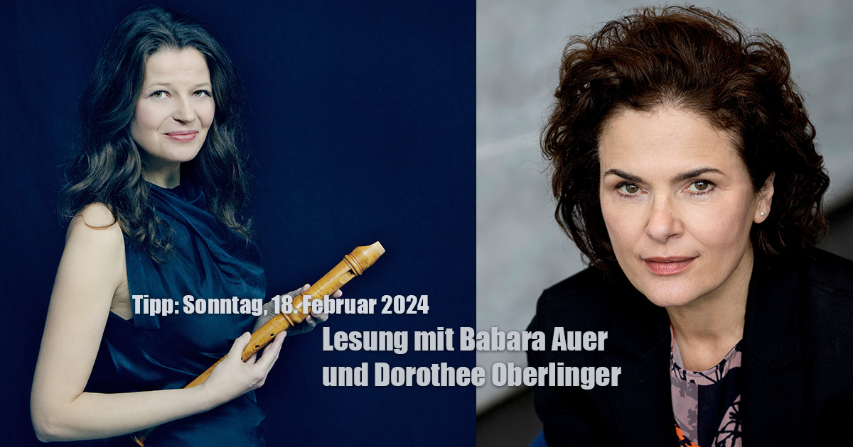 LESUNG MIT BABARA AUER UND DOROTHEE OBERLINGER