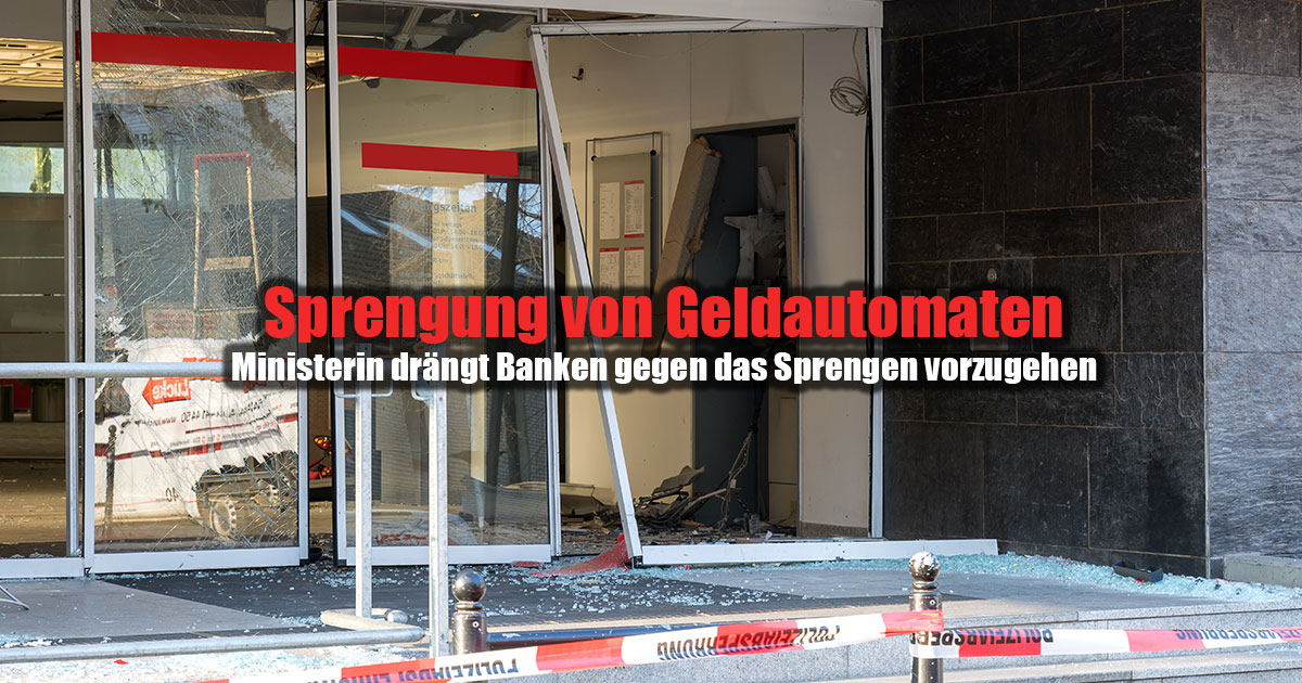 GELDAUTOMAT SPRENGUNG