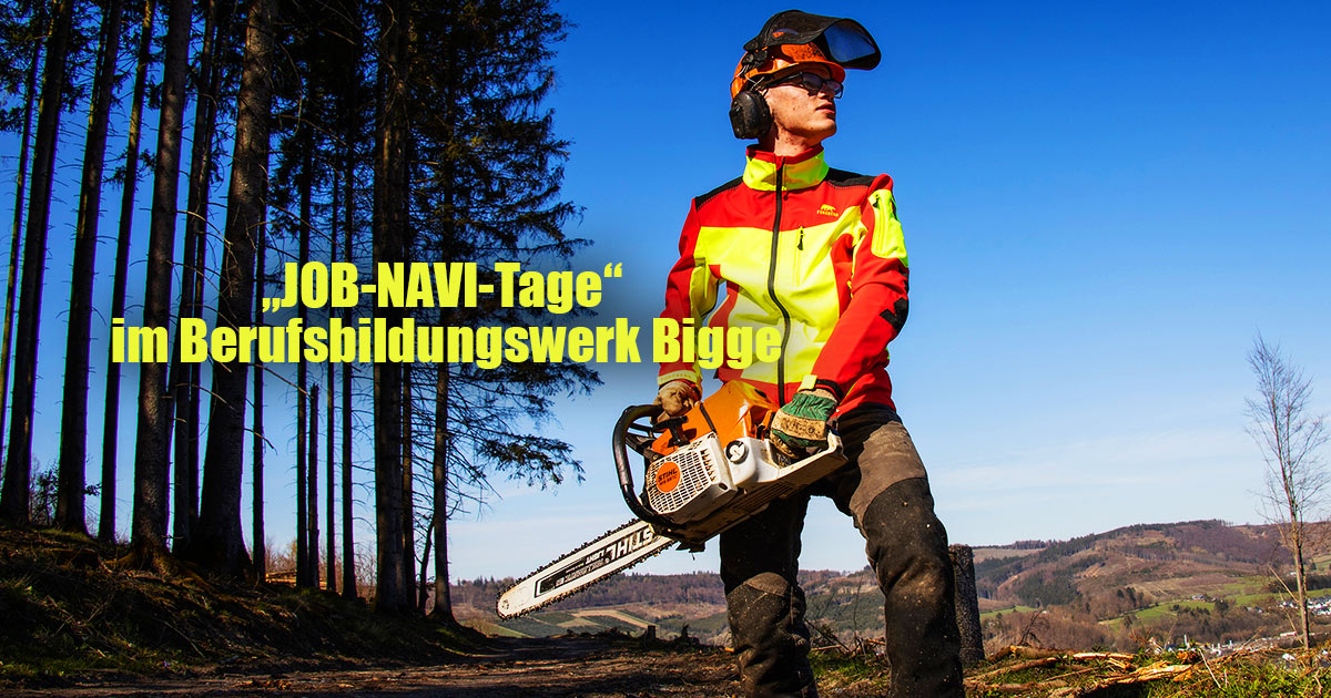 JOB NAVI TAGE IM BERUFSBILDUNGSWERK BIGGE