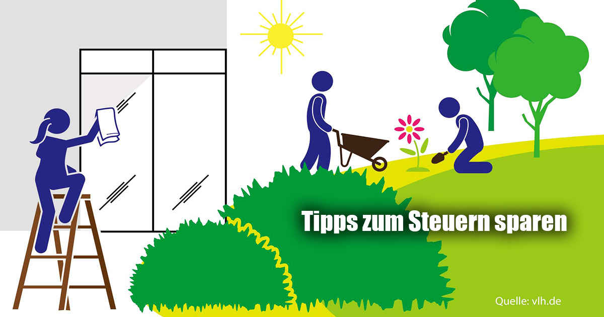 DREI FRÜHLINGSTIPPS ZUM STEUERN SPAREN