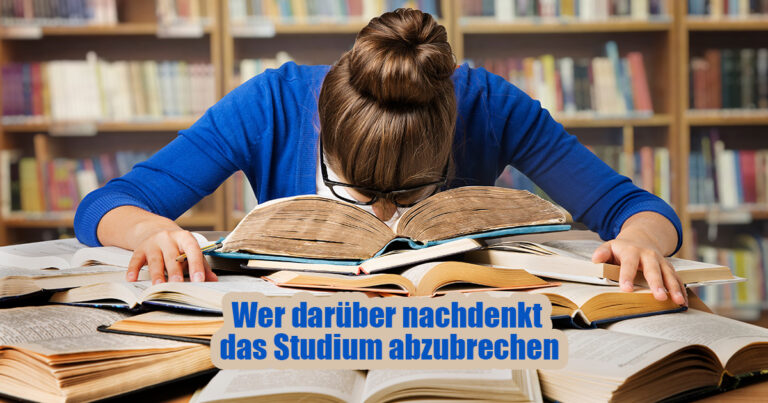 STUDIUM ABBRECHEN