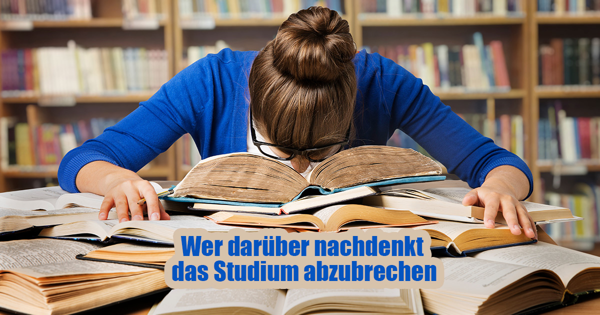 STUDIUM ABBRECHEN