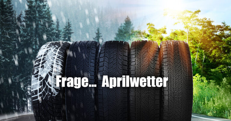 FRAGE. APRILWETTER