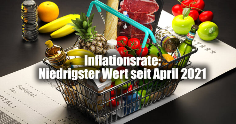 NIEDRIGSTER WERT SEIT APRIL 2021