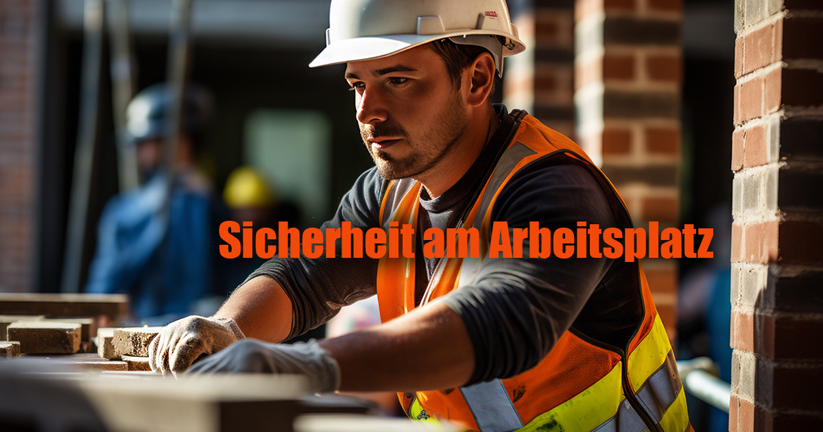 SICHERHEIT AM ARBEITSPLATZ