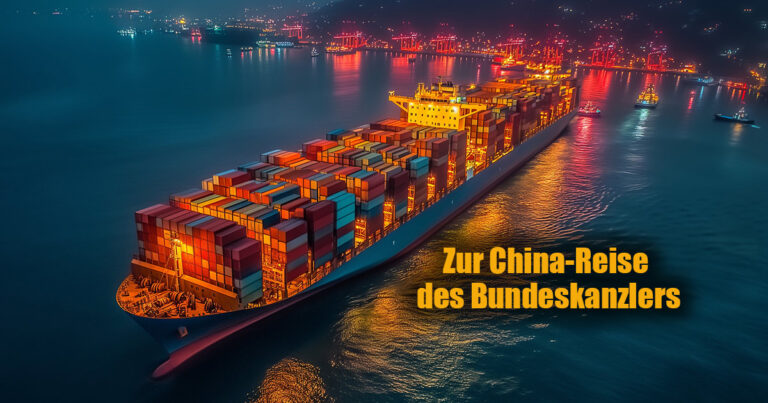 CHINA-REISE DES BUNDESKANZLERS