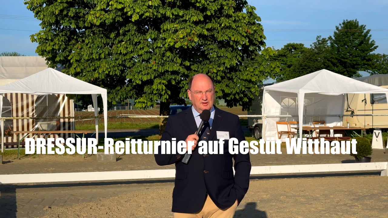 DRESSUR REITTURNIER AUF GESTUET WITTHAUT SONNTAGMORGEN 730 UHR