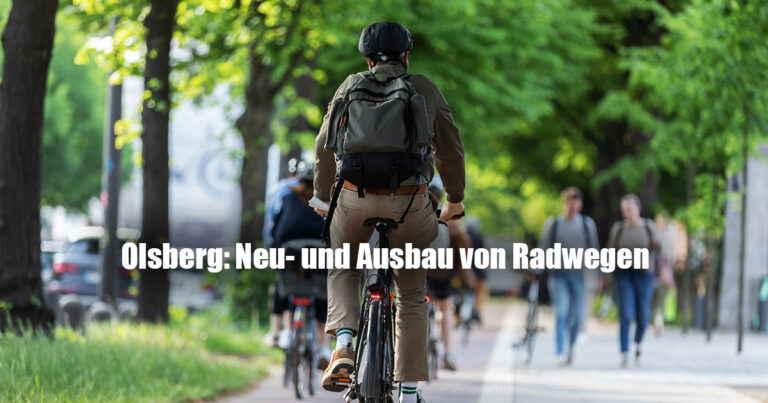 OLSBERG NEU UND AUSBAU VON RADWEGEN