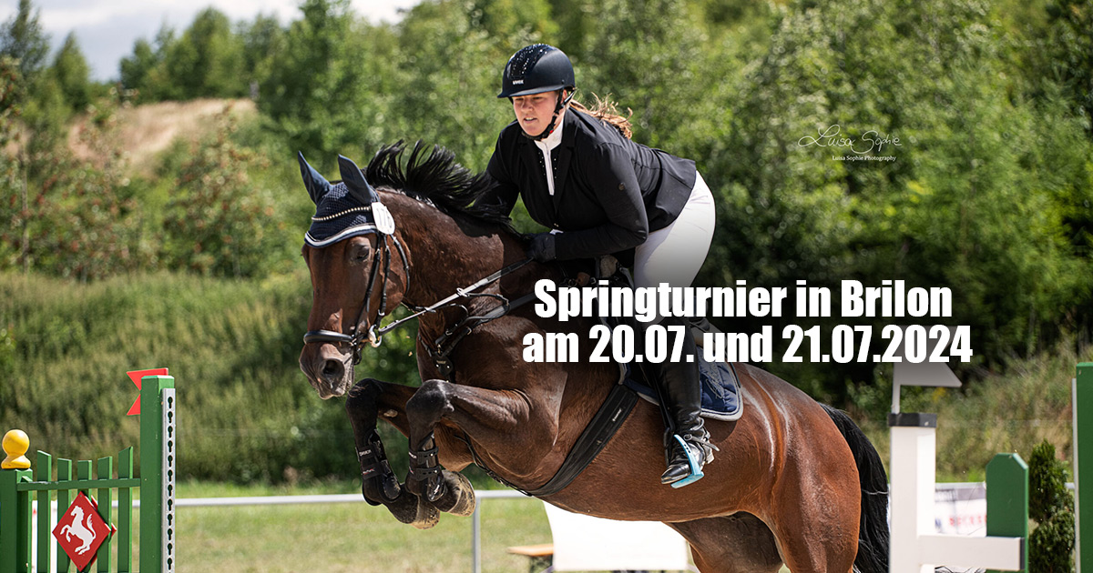 SPRINGTURNIER JULIA SENGE BRILON