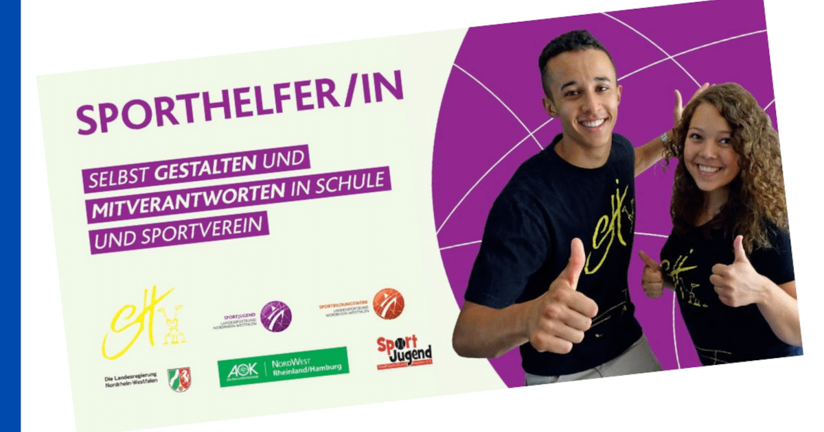 Ausbildung zum/ zur Sporthelfer*in