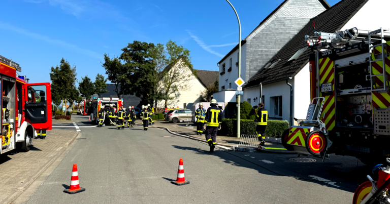 ZIMMERBRAND IN RÖSENBECK